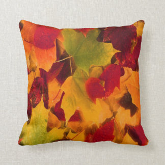 AUTUMN LEAVES THROW PILLOW