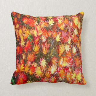 AUTUMN LEAVES THROW PILLOW