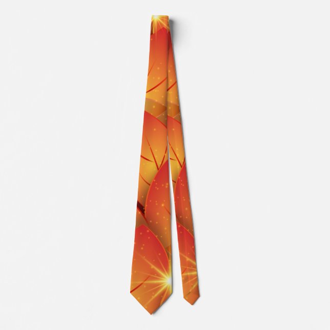 autumn leaves tie (Front)