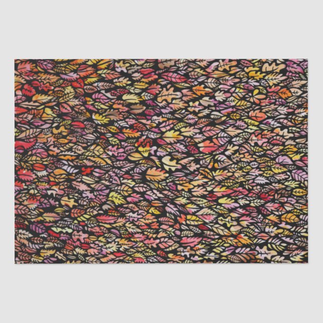 Autumn Leaves Tissue Paper (Front)
