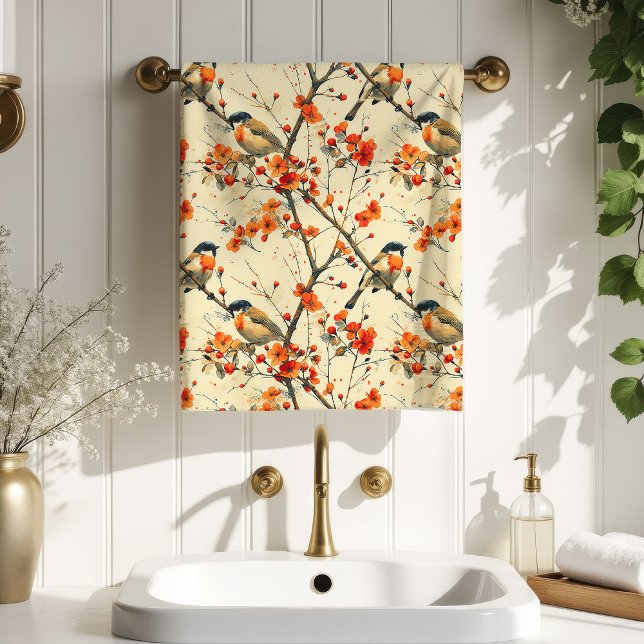 Autumn Leaves Towel Cozy Gift for Their Retreat (Autumn Leaves Towel Cozy Gift for Their Retreat)