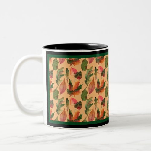 Autumn Leaves Two_Tone Coffee Mug