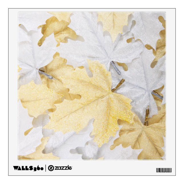 Autumn Leaves Wall Decal (Front)