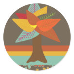 Autumn Leaves Wedding Seal