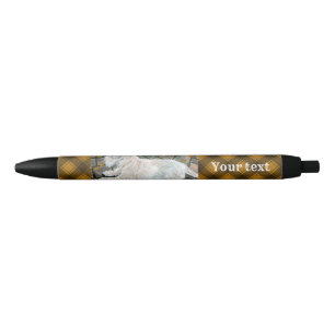 Autumn Leaves Westie on Patio Pen