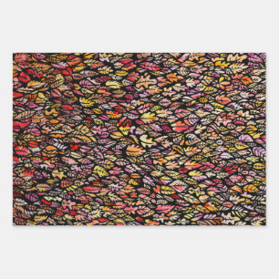 Autumn Leaves Wrapping Paper Sheets
