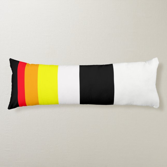 Autumn lines body pillow (Front)