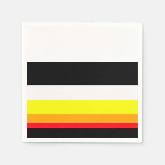Autumn lines napkins (Front)