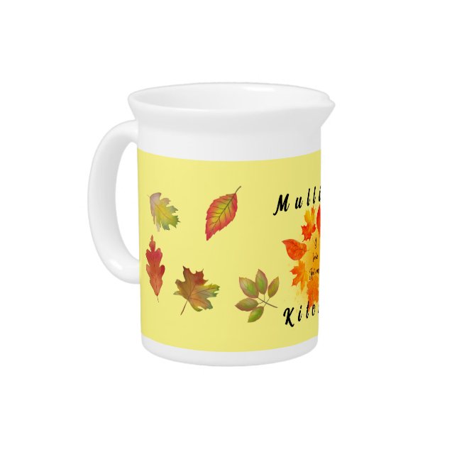 Autumn Love Beverage Pitcher (Left)