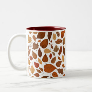 Autumn love Two-Tone coffee mug