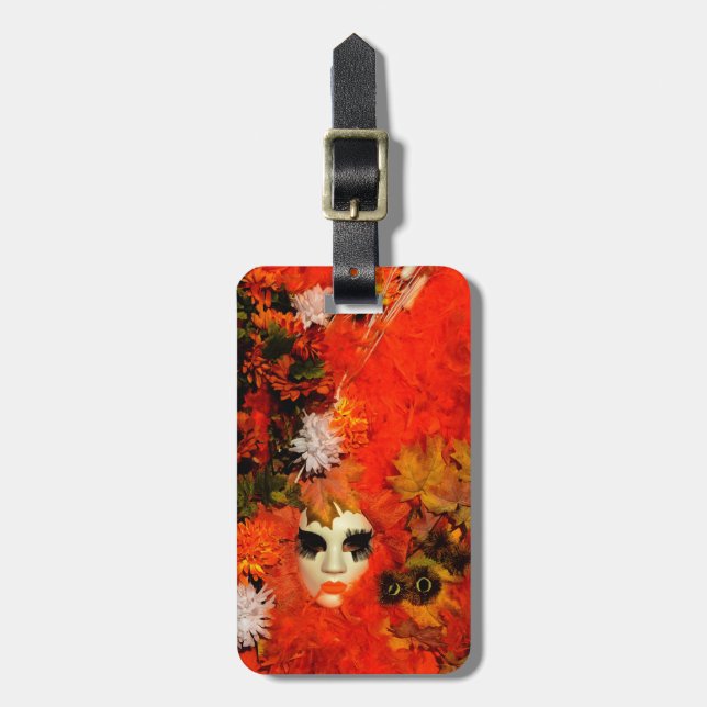 Autumn Luggage Tag (Front Vertical)