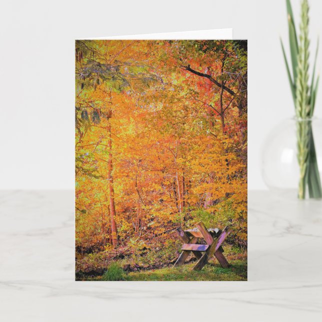 Autumn Magic Card (Front)