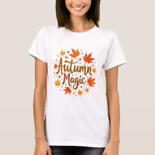 Autumn Magic Glitter Glow T-Shirt