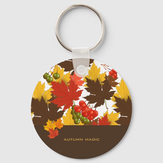 Autumn Magic Keychain (Front)
