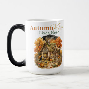 Autumn Magic Lives Here Color Morph Mug