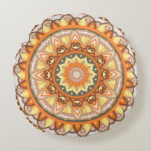 Autumn Mandala Cozy Fall Boho Autumn Orange