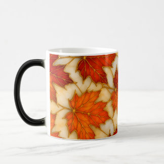 Autumn Maple Leaf  Color Morph Mug