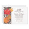 Autumn Maple Leaf Scrollwork Birthday