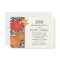 Autumn Maple Leaf Scrollwork Birthday