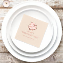 Autumn Maple Leaves Happy Thanksgiving