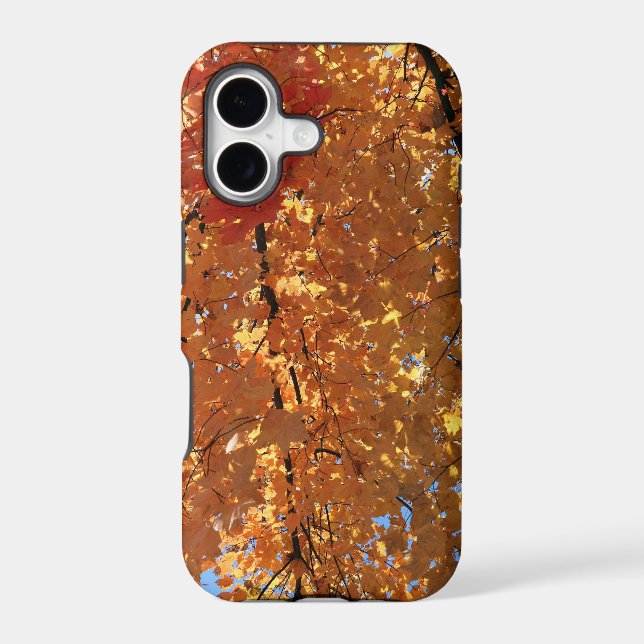 Autumn Maple Leaves                                Iphone Case (Back)