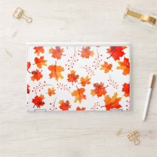 Autumn Maple Leaves Laptop Skin
