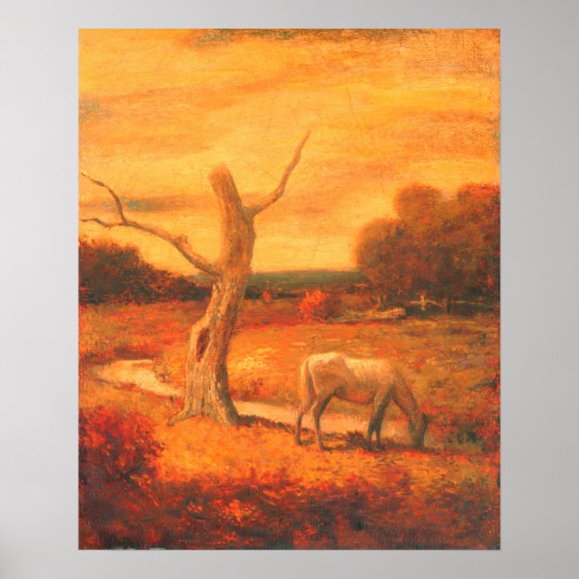 Autumn Meadows - Albert Pinkham Ryder Poster (Front)