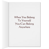 Autumn Mermaid "When You Belong..." (Inside (Right))