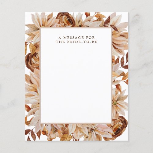 Autumn Message Card