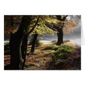 Autumn mist card (Front Horizontal)