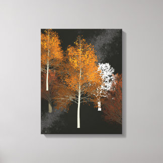 Autumn Mist Stretched Canvas Print