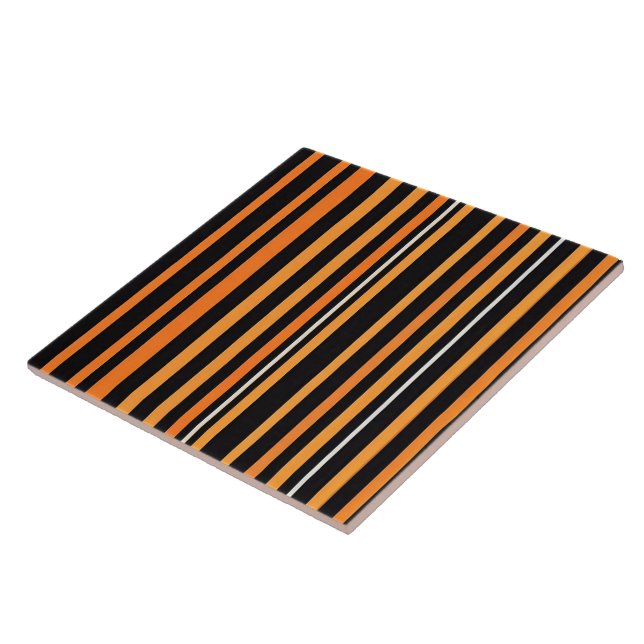 Autumn Modern Orange Luxury Collection Ceramic Tile (Side)