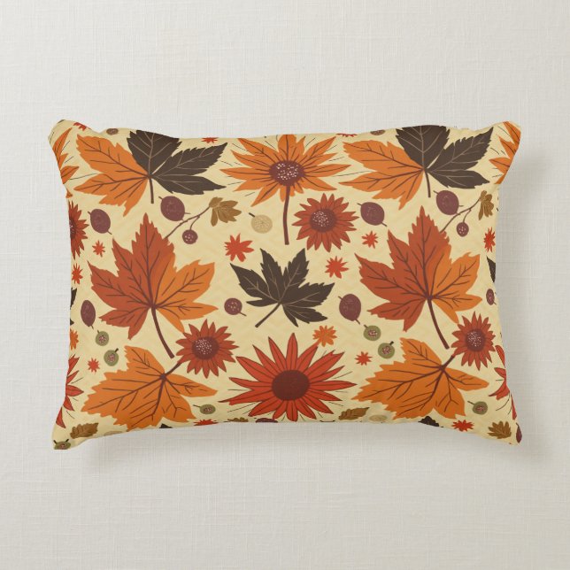 autumn mood pillow (Front)