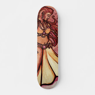 Autumn Moon Belly Dancer Goddess Skateboard