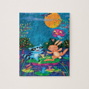 Autumn Moon Jigsaw Puzzle