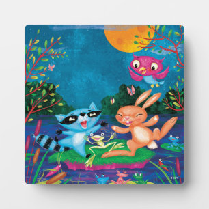 Autumn Moon Plaque