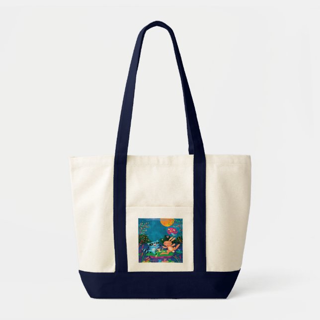 Autumn Moon Tote Bag (Front)