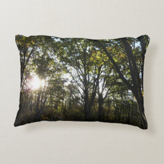 Autumn Morning at Shenandoah National Park Accent Pillow