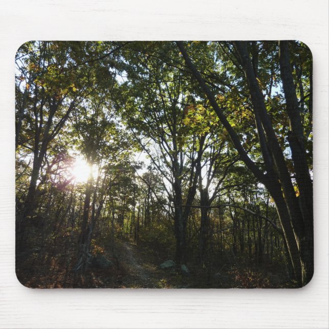Autumn Morning at Shenandoah National Park Mouse Pad (Front)