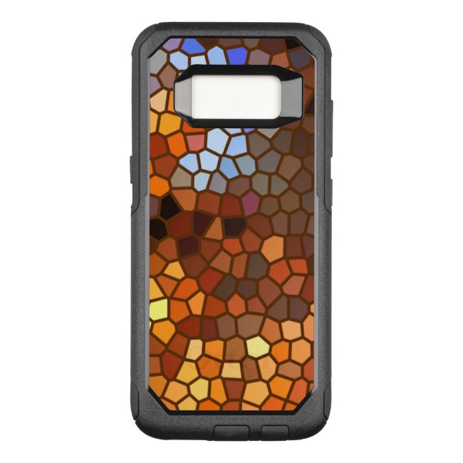 Autumn Mosaic Abstract OtterBox Galaxy S8 Case