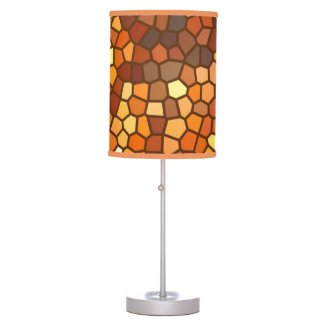 Autumn Mosaic Desk Lamp