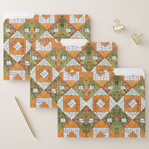AUTUMN MOSAIC File Folders