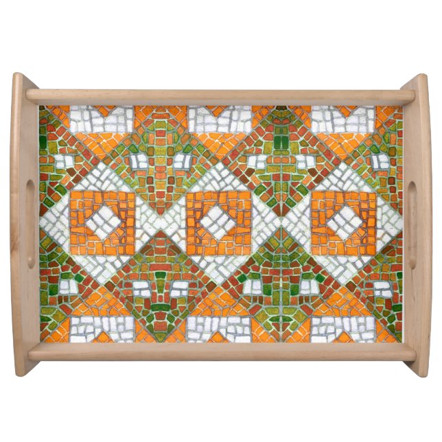 AUTUMN MOSAIC Serving Tray (Front)