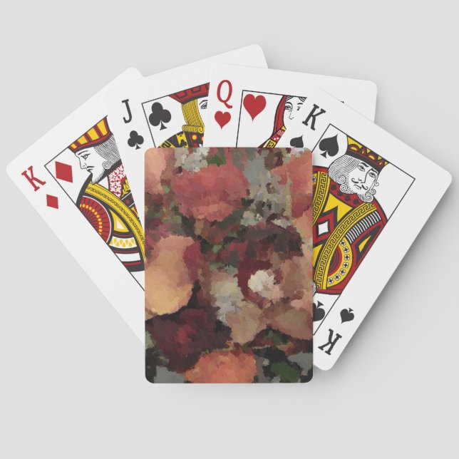 Autumn Mosaics Poker Cards (Back)