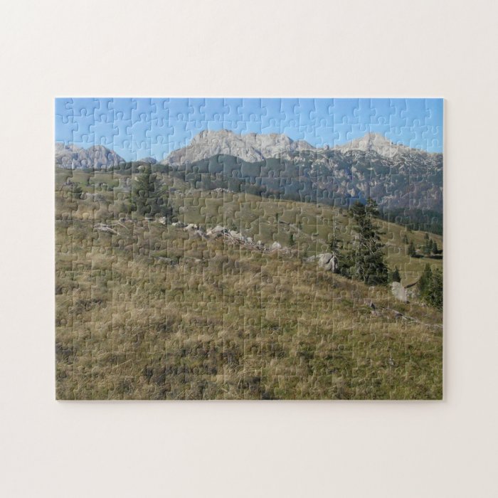 Autumn mountan view puzzle