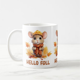 Autumn Mouse Coffee Mug