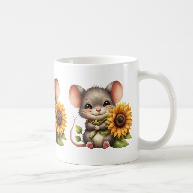 Autumn Mouse Coffee Mug (Right)