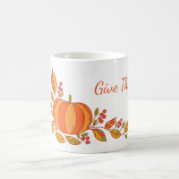Autumn Mug-Give Thanks Coffee Mug