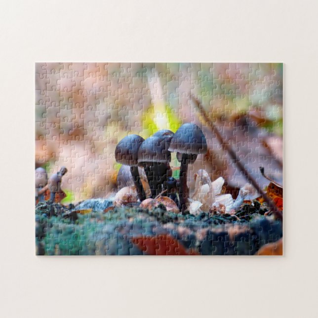 Autumn Mushroom Jigsaw Puzzle (Horizontal)