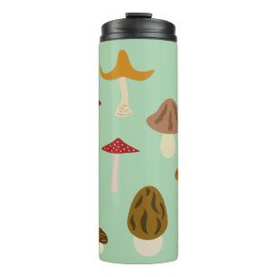 Autumn Mushrooms Thermal Tumbler